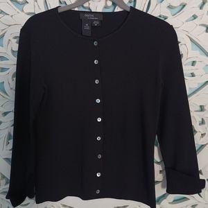 Michelle Nicole Black Cardigan - Women's Size XS